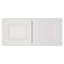 Armoire murale standard traditionnelle en contreplaqué prêt à assembler en blanc traditionnel l 33 po x P 24 po x H 15 po Homeibro-94369701-94369712