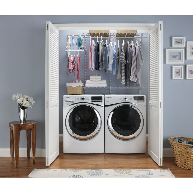 Ensemble de démarrage pour système d'organisation de garde-robe l 48 po à l 72 po ShelfTrack