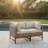 Right-angle Col. Wicker Loveseat Set With Cushions