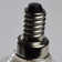 40 Watt Equivalent G16.5 E12/Candelabra Dimmable LED Bulb