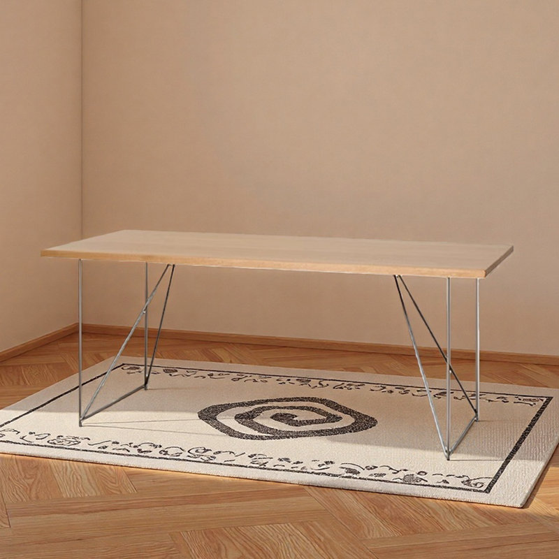 Bureau d'écriture Simple, 29.52" H x 86.61" W x 35.43" D