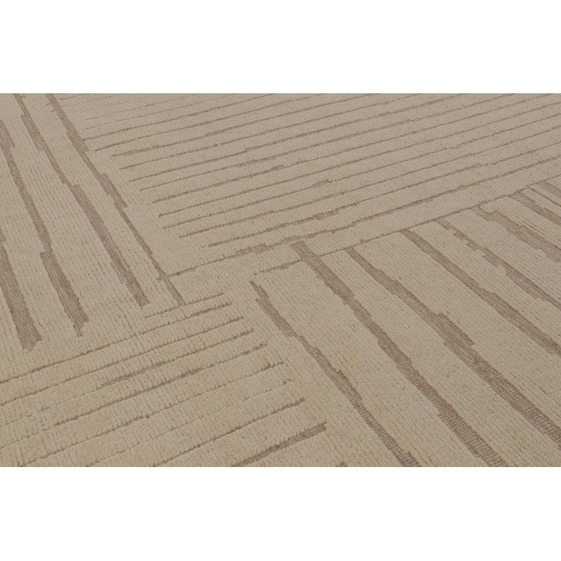Modern One-of-a-Kind 14'10X20'3 Hand Knotted Area Rug