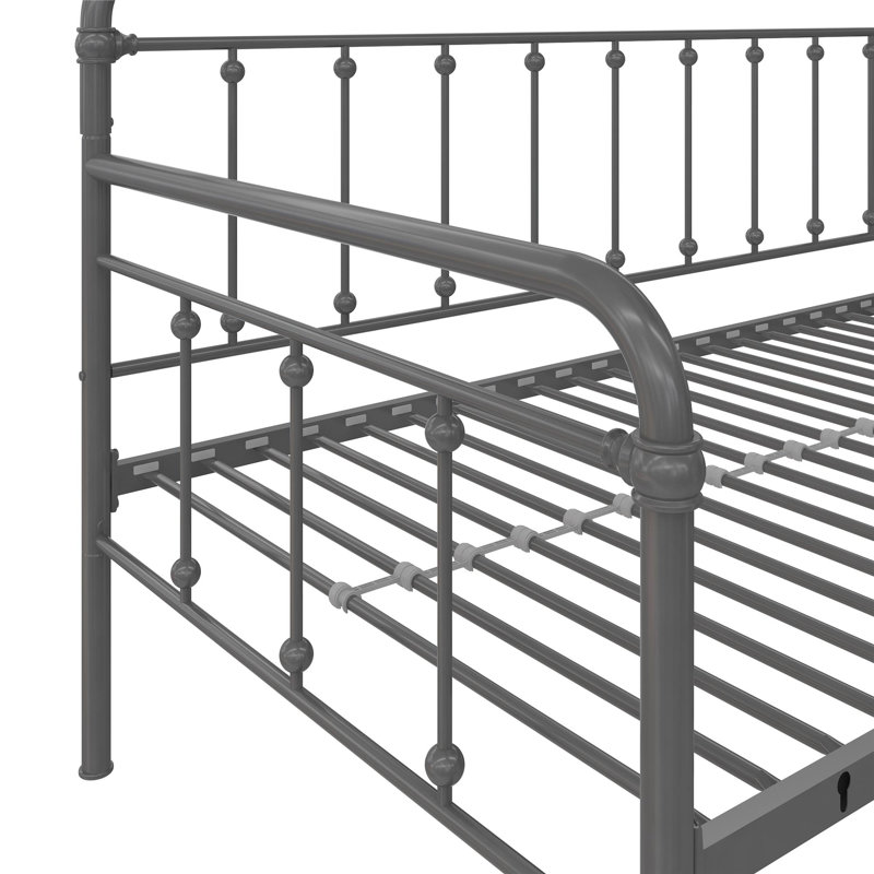 Lit de jour Beant, Lit simple, Gunmetal Grey