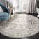 Calidia Oriental Dark Gray/Cream Area Rug
