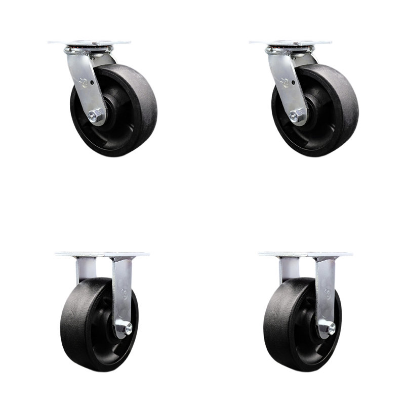 Gla Filled Caster Set with Ball Bearings