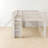 Full Low Loft Bed With Storage-1429457409