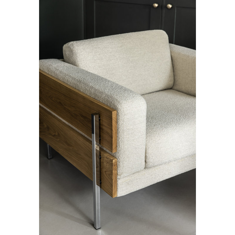 Forum Armchair, Orsetto Chalk Boucle
