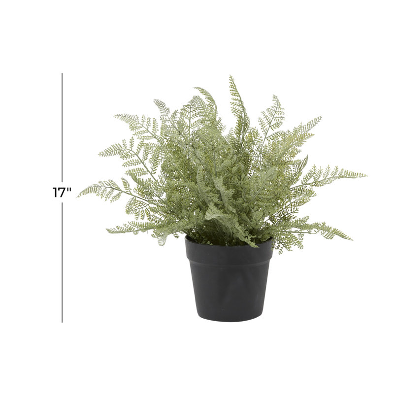 Plante à feuillage artificiel en pot