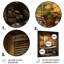 «Brown Rustic Bathroom Retrait» - Art mural en métal pour salle de bain-548054507