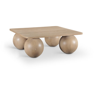 Fitch Oak Veneer Coffee Table