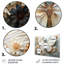 Motif complexe de papillons blancs et gris - décoration murale papillon en métal-1556186247