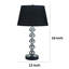 Lampe de table en métal Honorat