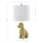 23.75" Gold Resin Poodle Table Lamp With Shade-1192431131-1192431128