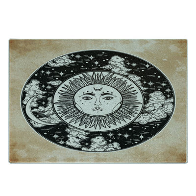 East Urban Home Glass Christam Cutting Board