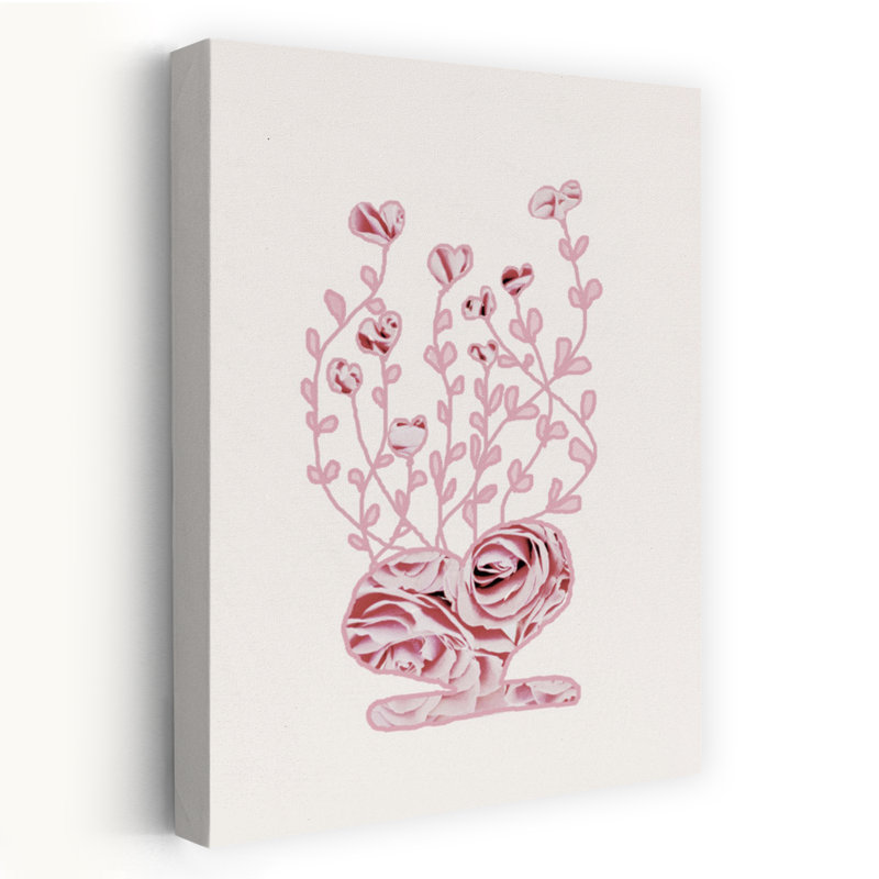 Marbled Romance by Christina Sillen - Wrapped Canvas Print, 60.96 cm H x 40.64 cm W