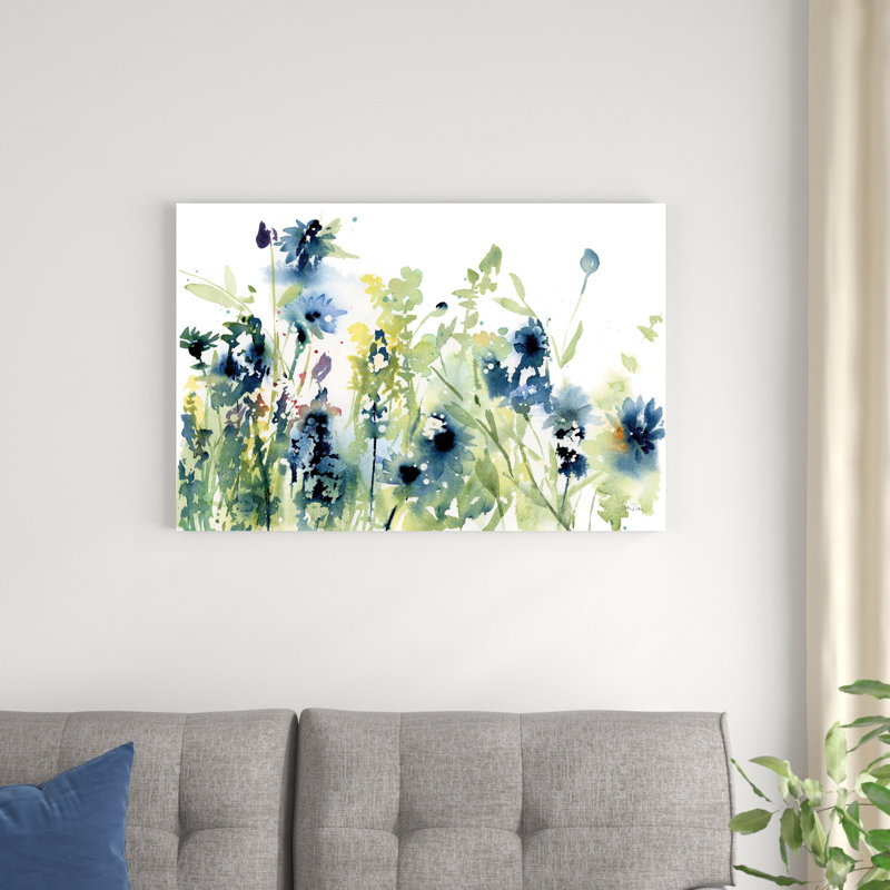 Fleurs de prairie sauvage, H 36 po x l 24 po x P 1,25 po