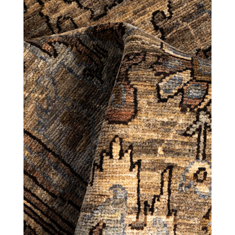 Serapi One-of-a-Kind 3' 11" X 5' 11" Hand Knotted Area Rug