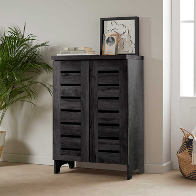 12 Pair Shoe Storage Cabinet