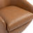 Aunna Faux Leather Swivel Barrel Chair-610002681