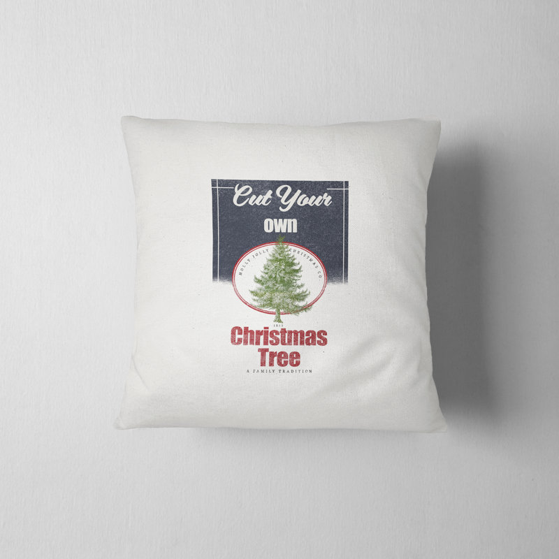 Housse de coussin Christmas, H 16 po x l 16 po