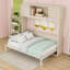 Lit escamotable double avec armoires