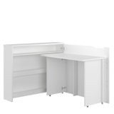 WORK CONCEPT 115Cm W L-Shape Executive Desk