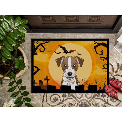 Tapis de porte d’extérieur antidérapant terrier