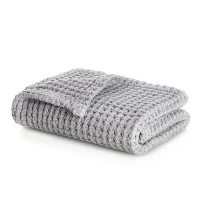 Aura Waffle Bath Towel