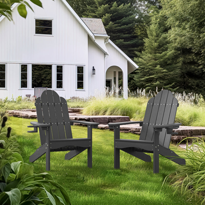 Chaise Adirondack HDPS, Gris