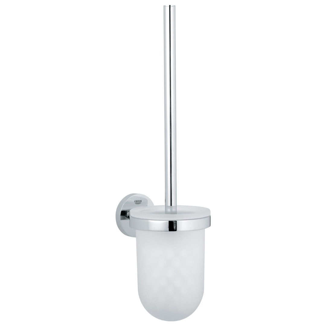 Essentials 15.69" Wall Mounted Toilet Brush and Holder GROHE
