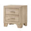 Table de chevet contemporaine 2 tiroirs