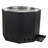 Radoslaw 21.5" Octagon Wood-Burning Black Finish Steel Smokeless Fire Pit with Poker