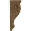 Grand corbeau en bois d'acanthe l 6 po x P 7 1/2 po x H 18 po, bois d'hévéa (paquet de 4)-73642324-73642332