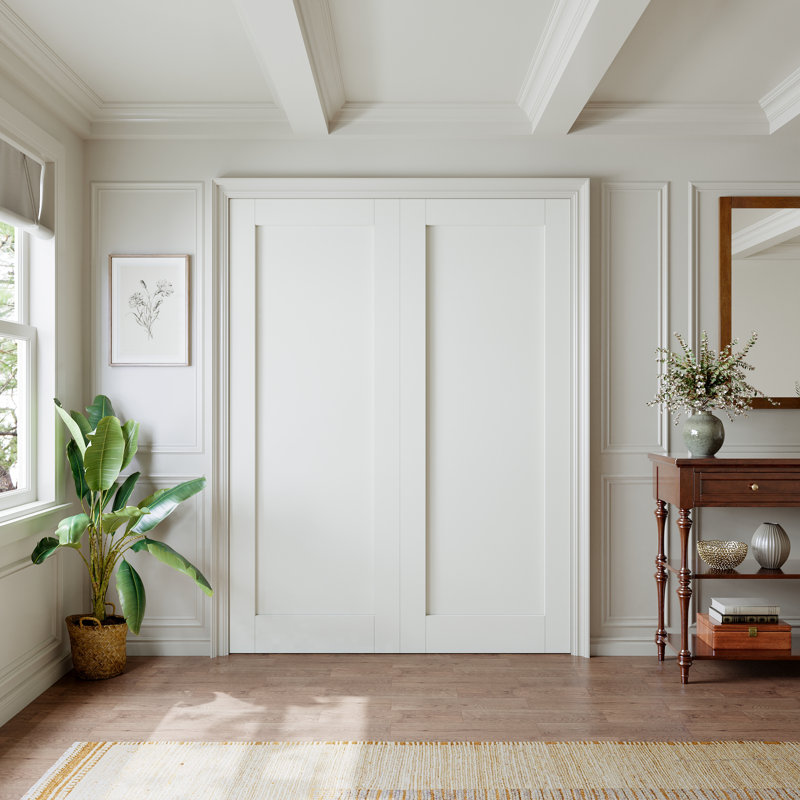 Intérieur de la porte standard à panneaux français, 64 po x 80 po, 2