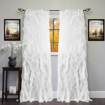 Fulda Semi Sheer Curtain Single Panel