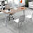 Adjustable Height Steel Standing Desk-1046830078-1046830074