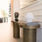 Risabh 71'' Modern Irregular Nuage Console Table with Sculptural Free Form Design – Architectural Statement Table