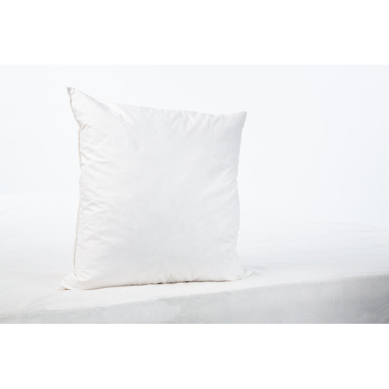 Reade White Square Cushion, 45cm H x 45cm W