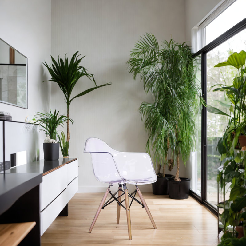 Seau Cliyrca avec base naturelle, Transparent