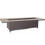 Elba Rectangle Aluminum Propane and Natural Gas Fire Pit Table-553029949-553029950-553550049