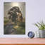 «Don't Look Back» par Lori Deiter, art mural en métal-232693524