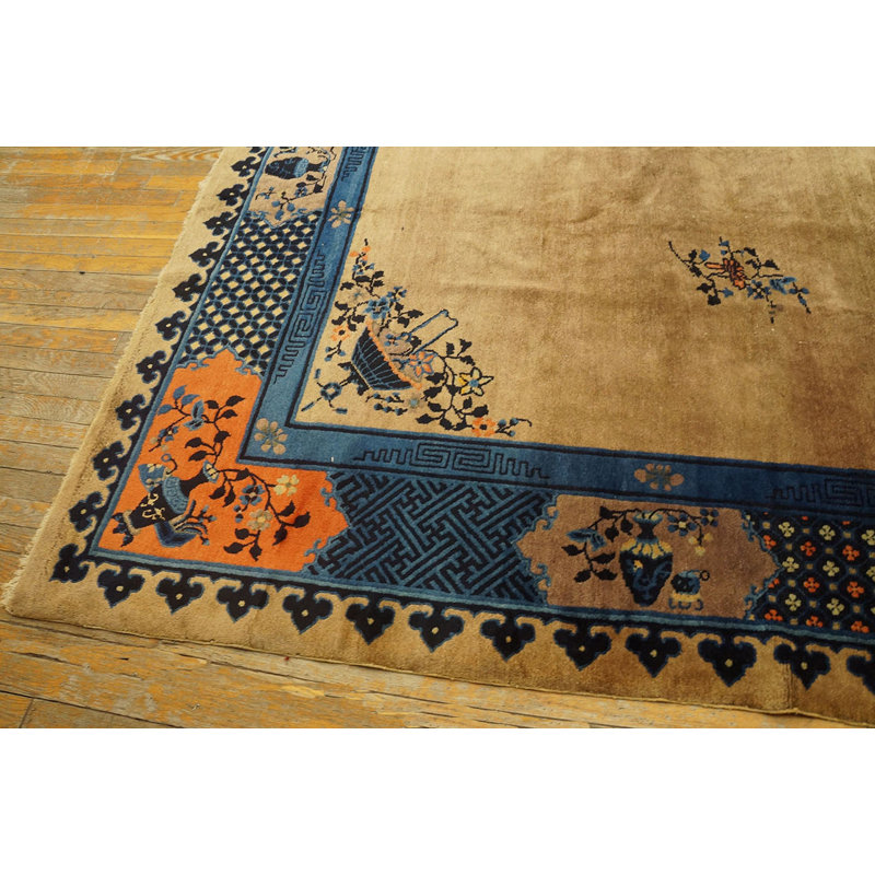 Tapis antique antique de Pékin