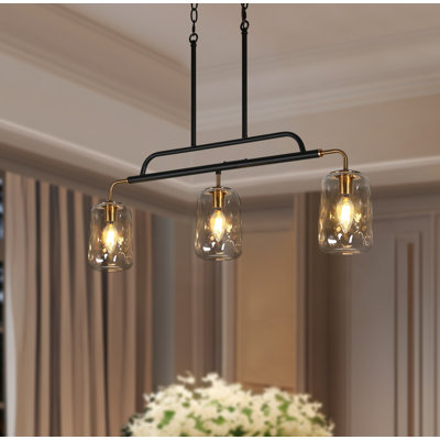 Luminaire suspendu 3 lumières Bergeson