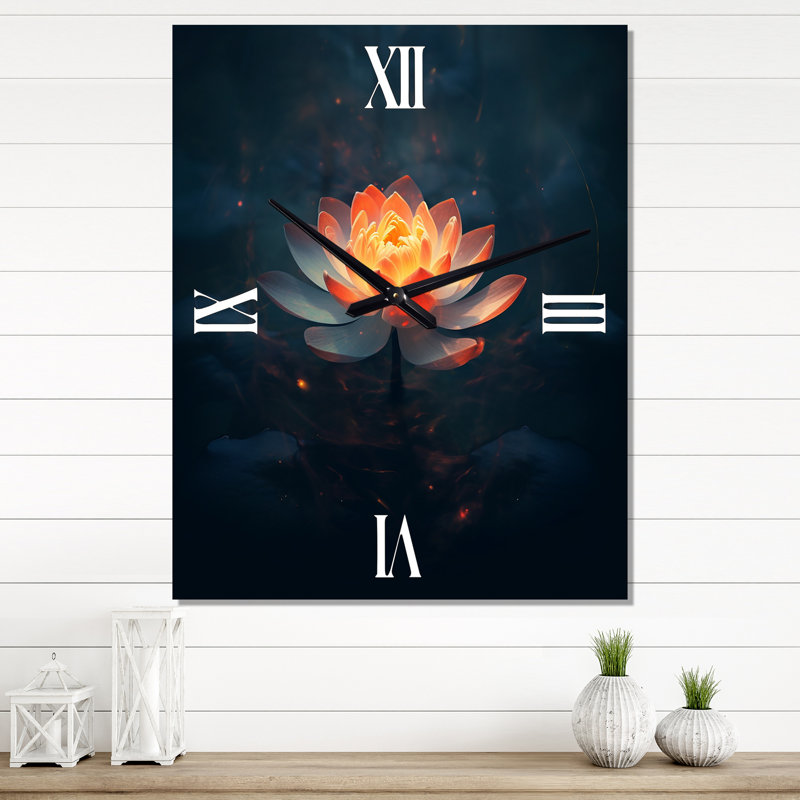 Horloge murale Lotus, Petit