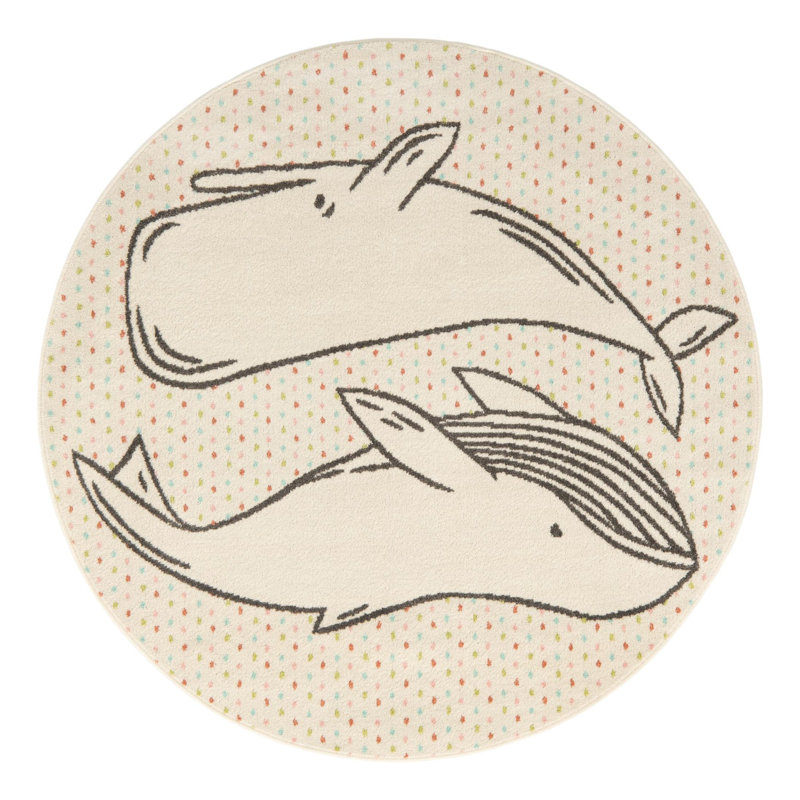 Tapis Whimsy, Rond 5 pi 3 po