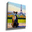 "Epic Graffiti" Eiffel Pittie "par Dean Russo, art mural sur toile, 26 po x 30 po