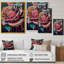 «Modern Blooming Rose I», reproduction sur toile-361682485-361682472