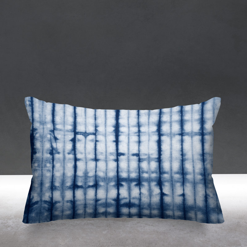 Hosi Striped Outdoor Reversible Throw Pillow