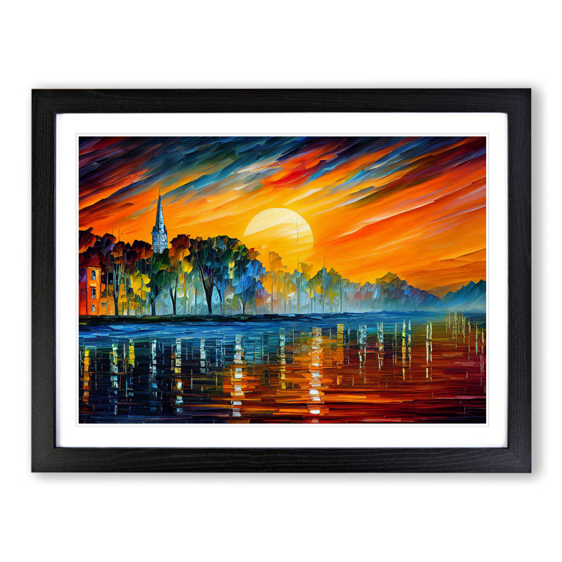 Glowing Sunrise Vol.3 - Framed Print