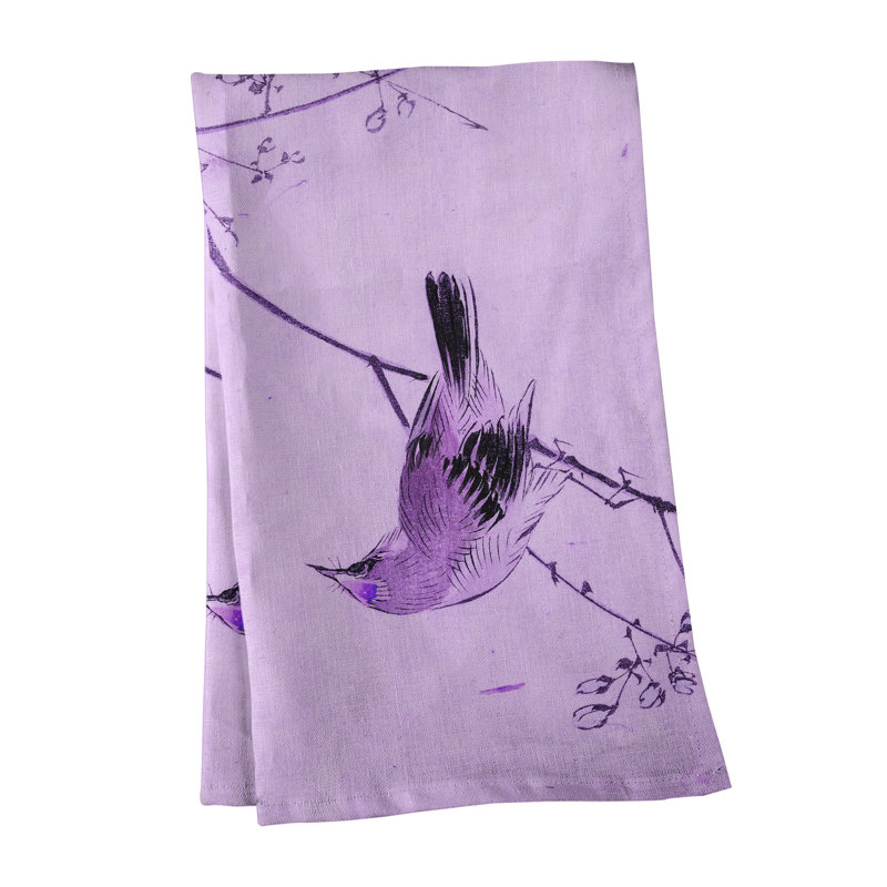 Tea Towel Kitchen Towel, Cotton Twill, Purple